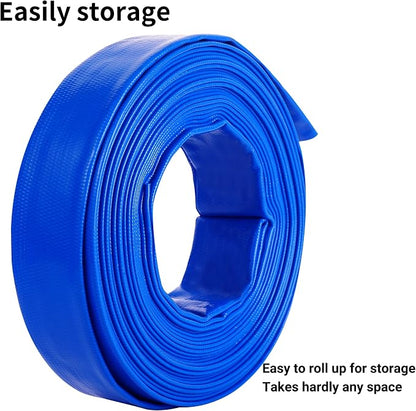 1-1/4" x 50 FT Pool Backwash Hose, - Image 6