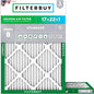 Filterbuy 17x22x1 Air Filter MERV 8 Essential Dust & Allergy Defense, by Filterbuy