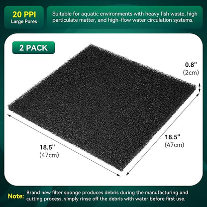 Borlech Aquarium Bio Filter Sponge Pad - Image 9