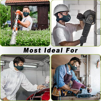 BASE CAMP M Plus Dust Mask, Breathable Reusable Face Mask - Image 6