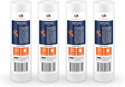 Aquaboon 10” x 2.5” Whole House and Reverse Osmosis Sediment 1 Micron Water by Aquaboon