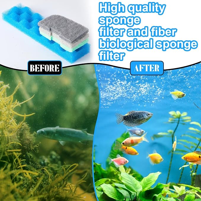 40 Pcs Replacement Filter Media Kit Compatible - Image 3