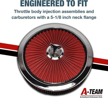 A-Team Performance High-Flow Air Cleaner Assembly - Image 4