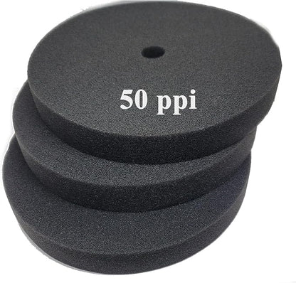 Aquarium Pond 5 Gallon Bucket DIY Bio Sponge Filter Media Pad Rounded 11x11 by Aqualexs