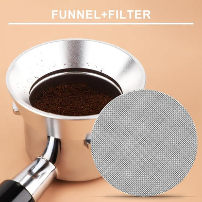 51mm 12 Magnetic Dosing Funnel, Espresso Dosing Funnel Aluminum Magnetic - Image 3