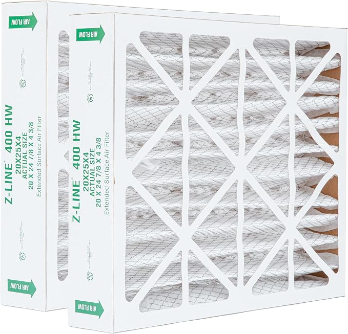 Glasfloss ZL 20x25x4 MERV 10 Air Cleaner Filter replacements by Glasfloss