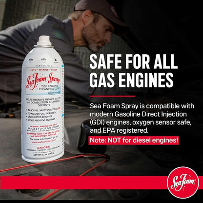 Sea Foam Motor Treatment and Intake Cleaner Combo Pack, 16 oz and 14 oz - Image 5