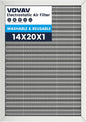 14x20x1 Air Filter-MERV 8, Washable & Reusable Electrostatic Air Filter by VOVAV