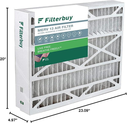 Filterbuy 21x23.5x5 Air Filter MERV 13 Optimal Smoke & Allergy Defense - Image 10