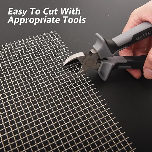 2 Pack 14"x11" Wire Mesh, 5 Mesh Crimped Stainless Steel Mesh, Never Rust - Image 3