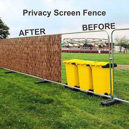 Fence Privacy Screen Natural Reed Fencing Decorative Fence - Image 3