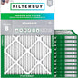 Filterbuy 25x29x1 Air Filter MERV 8 Essential Dust & Allergy Defense, by Filterbuy