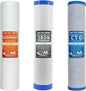 APPLIED MEMBRANES INC. Whole House Water Filter Replacement Filter Cartridge Set by AppliedMembranesInc