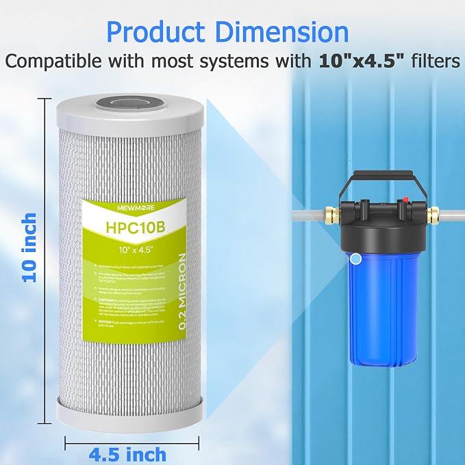 0.2 Micron 10" x 4.5" Water Filter - Image 5