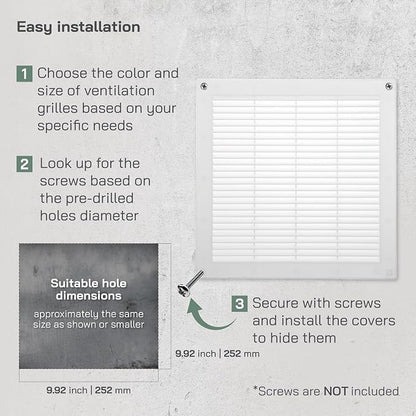 Vent Systems 10" x 10" Inch - Image 4