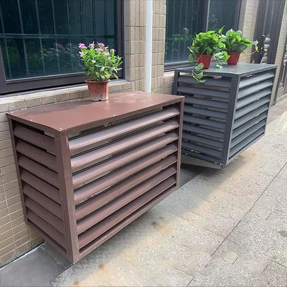 Outdoor Air Conditioner Cover Aluminum Decorative Fence Privacy Screen - Image 7