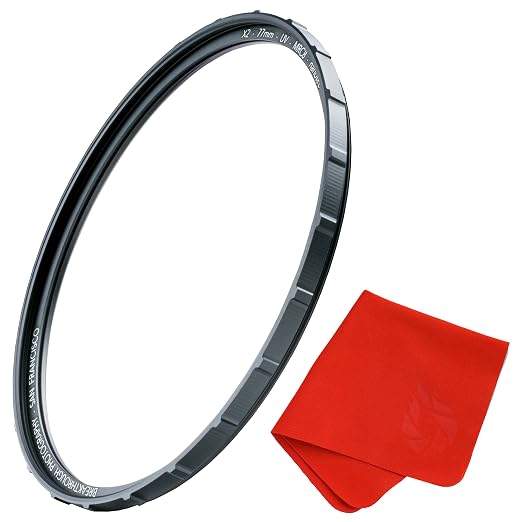 72mm X2 UV Filter for Camera Lenses by Breakthrough+Photography
