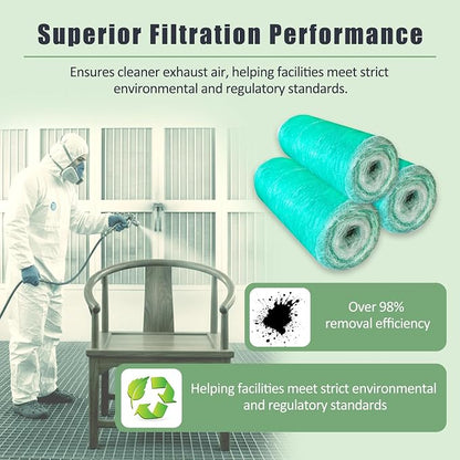 Fiberglass Paint Booth Filter Roll - Image 3