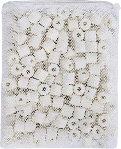 JIHAQUA Aquarium Bio Ceramic Rings 18 lbs Filter Media - Image 4
