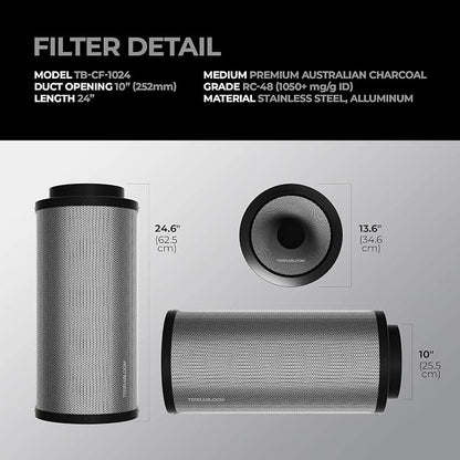 TerraBloom 10" Grow Ventilation Combo - Image 3
