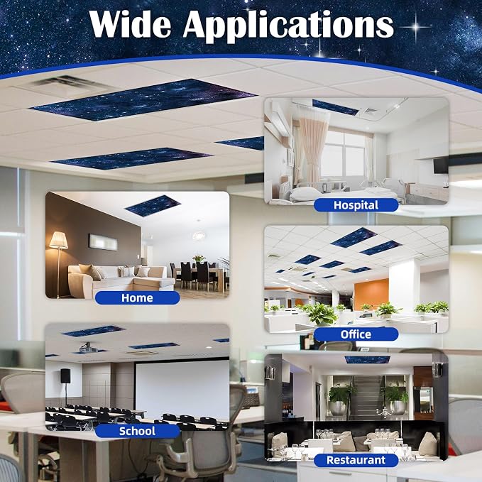 4 Pcs Fluorescent Light Covers - Image 6