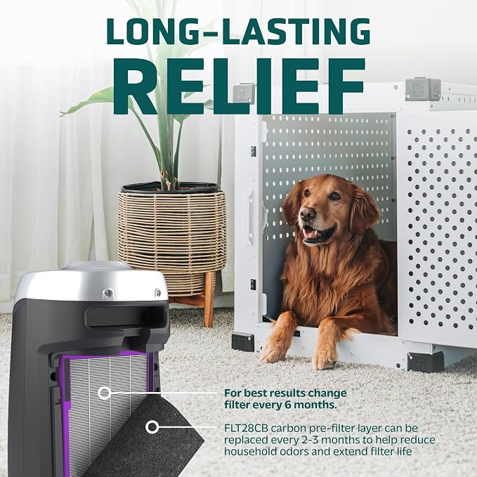 Germ Guardian FLT5250PT True HEPA Genuine Air Purifier Replacement Filter C - Image 3