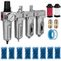 NANPU 1/2" NPT Industrial Grade 4 Stage Air Drying System by NANPU