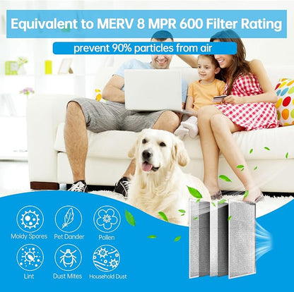 UBeesize 24x24x1 Reusable Electrostatic Air Filter HVAC AC Furnace Filter - Image 6