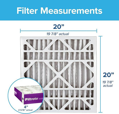Filtrete 20x20x4, AC Furnace Air Filter, MPR 1550 DP, Healthy Living Ultra - Image 2
