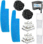 10-Piece Filter Media Maintenance Kit Compatible by Aolleteau