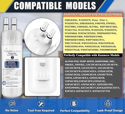 FILTER1 W10295370 A Refrigerator Water Filter Replacement Compatible - Image 2