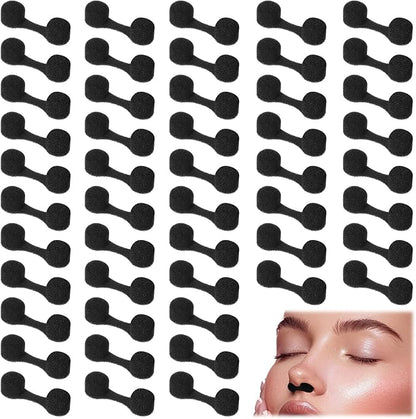 50Pcs Nose Plug Filter, Disposable Nose Filter Sponge Dust Filters - Image 2