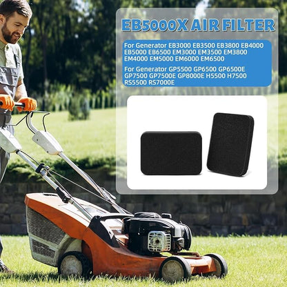 2 Pack GX390 Air Filter for Honda Generator GX340 EB5000 EB5000X EB6500 EB3500 - Image 3
