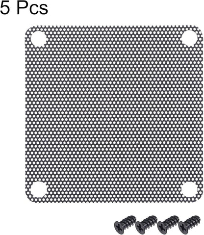 uxcell PC Dust Fan Screen with Screws - Image 2