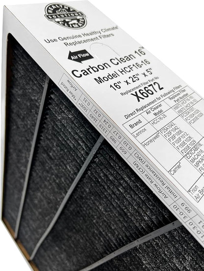 Lennox Healthy Climate Lennox X6672 16x25x5 Healthy Climate Carbon-Clean MERV - Image 4