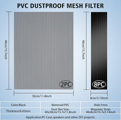 400x300mm DIY PC Case Dust Mesh Filter - Image 3