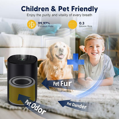 240 True HEPA 14 Pet Allergy Replacement Filter Compatible - Image 7