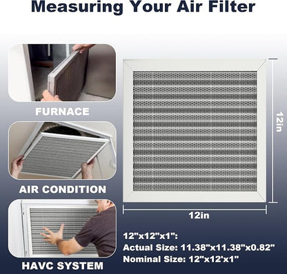 12x12x1 Reusable Air Filter, Electrostatic, Washable Lasts a Lifetime, Breathe - Image 6