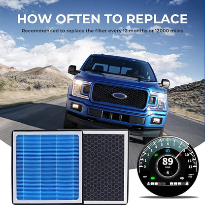 CF11182 Cabin Air Filter With Honda Civic, CR-V CRV, CR-Z CRZ, HR-V HRV - Image 5