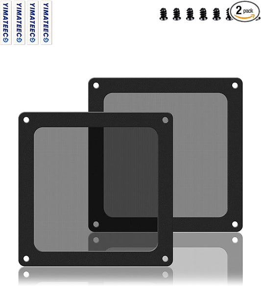 Dust Filter PC 90mm for Computer Cooler/PSU/Routers Nylon 80 Mesh, Magnetic by YIMATEECO