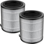 JF100 Replacement Filter, 3-in-1 Pre-Filter, HEPA and Activated Carbon by WILERDA