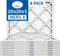 20x20x1 Air Filter MERV 8 TRION Air Bear Pleated HVAC Air Filters Replacement by Trion