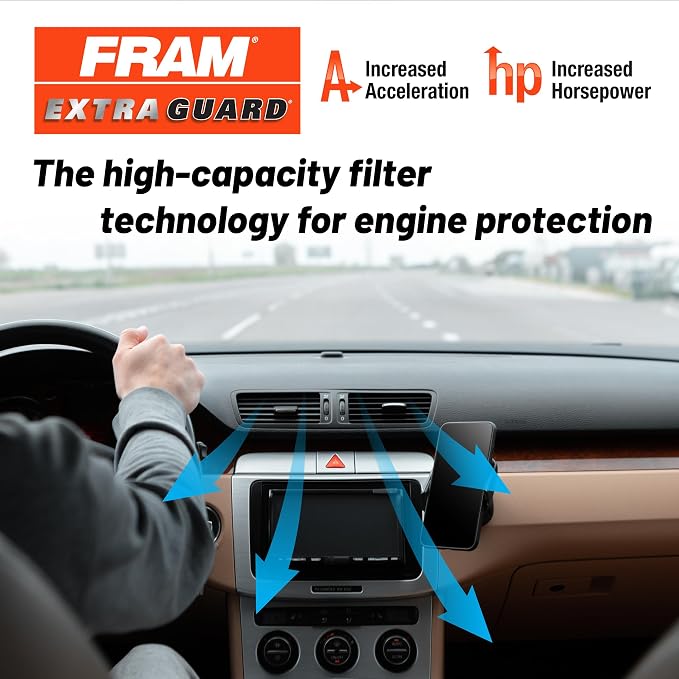 FRAM Extra Guard CA11050 Replacement Engine Air Filter - Image 2