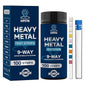 9 Way Heavy Metals Water Test Strips, 100ct Home Water Testing Kit by DIPSTIK