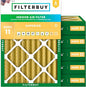 Filterbuy 8x14x4 Air Filter MERV 11 Superior Pet & Allergy Defense, by Filterbuy
