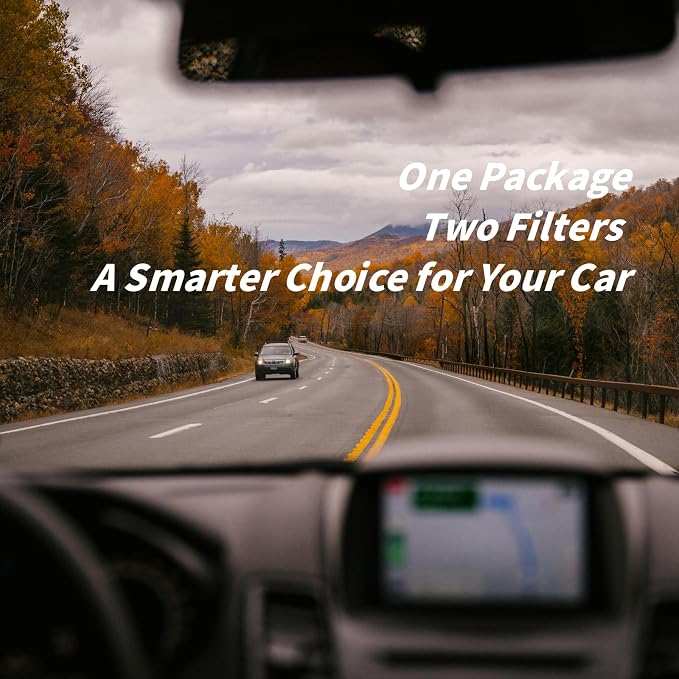 Cabin & Engine Air Filter Kit for 2019-2025 Chevrolet Silverado 1500, GMC - Image 3
