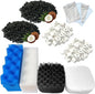 24 Pack Aquarium Media Kit Replacement by BEAUFAN