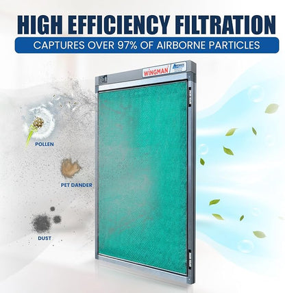 20x20x1 Polarized Media Electronic Air Filter - Image 4