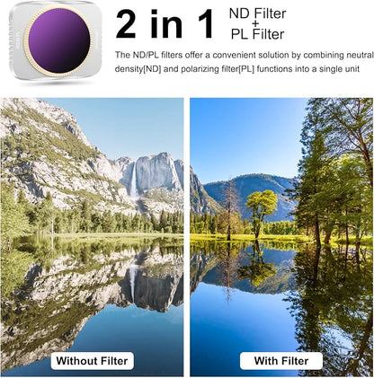 4-Pack ND/CPL Filters Set for DJI Air 2S Drone, ND32/CPL Filters Compatible - Image 4