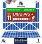 MervKing 20x25x4 Air Filter Actual Size: 19.88" x 24.88" x 4.31" MERV 11 MPR by MervKing